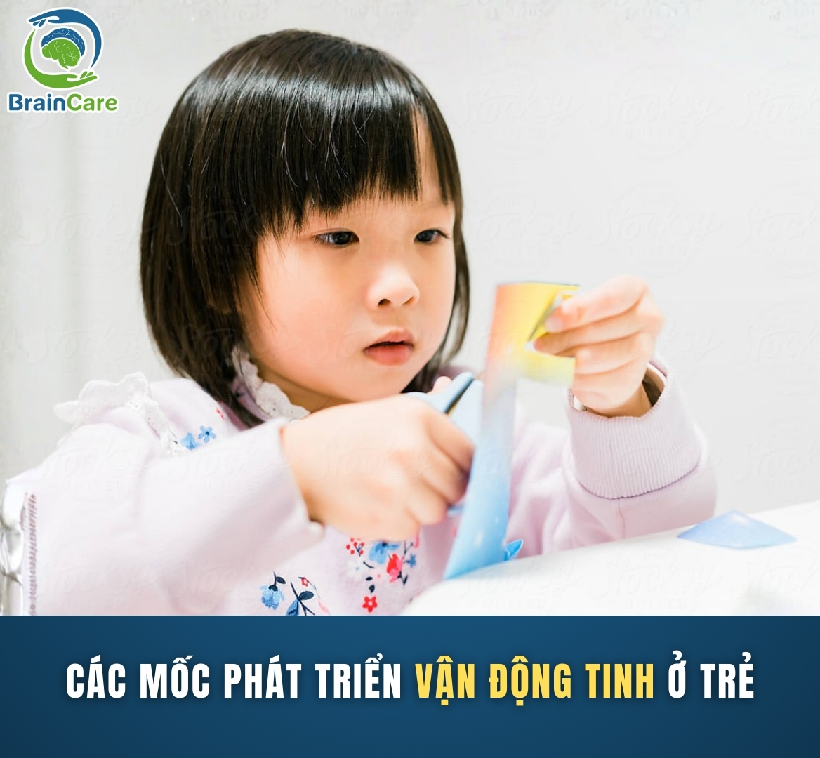 Các mốc phát triển vận động tinh ở trẻ - Cha mẹ đã biết