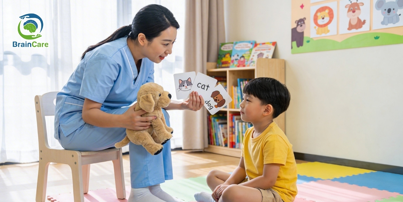 Sàng lọc phát triển trẻ 0-6 tuổi tại Viện tâm lý giáo dục BrainCare