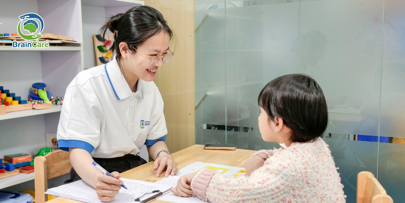 Sàng lọc phát triển trẻ 0-6 tuổi tại Viện tâm lý giáo dục BrainCare