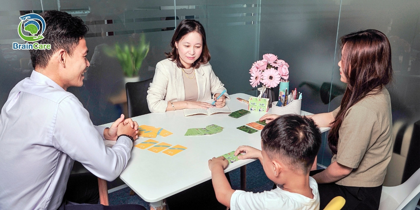 Sàng lọc phát triển trẻ 0-6 tuổi tại Viện tâm lý giáo dục BrainCare